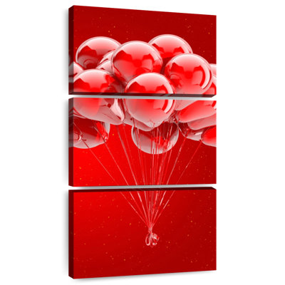Shiny Red Balloons