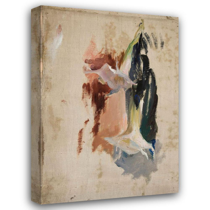 «Study of a Flower» par Jan Ciaglinski - Art mural sur toile tendue avec châssis, H 24 po x l 17 po