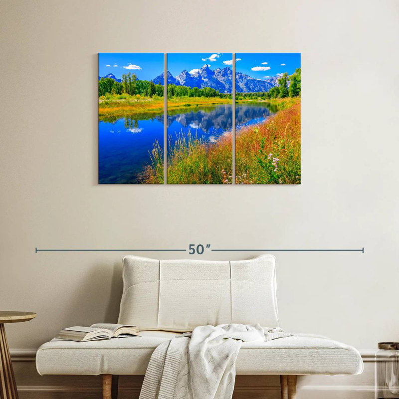 Grand Tetons pittoresque d'Alvord, H 24 po x l 38 po