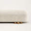 Banc rembourré en mélange de coton Gwyndaf