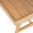Patio Acacia Wood Rectangle Coffee Table, Teak