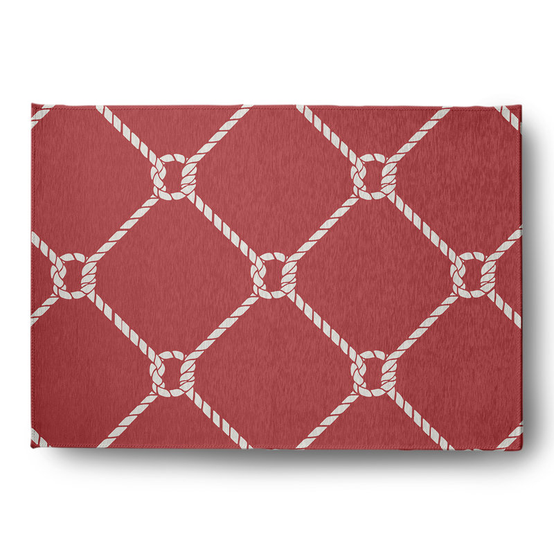Philodendron Chenille Geometric Rug, Rectangle 5' x 7'