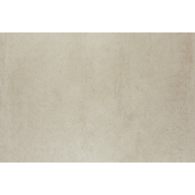 High Street Semi-Polished 24'' W x 36'' L Porcelain Concrete Look Singular Tile, Champagne