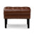 Faux Leather Ottoman-94480726