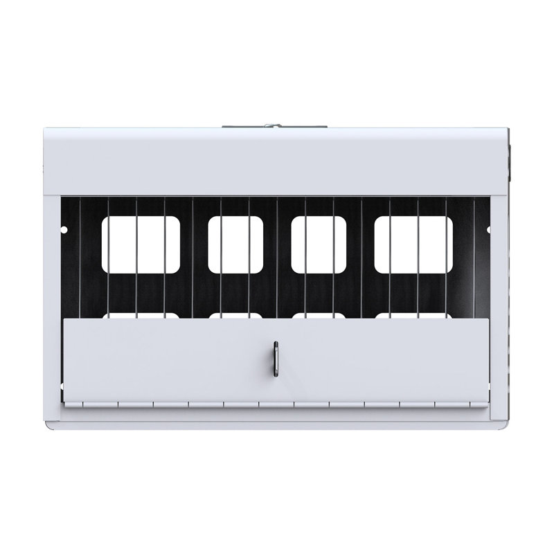 Armoire de chargement 16 baies, station de charge verrouillable, Blanc