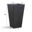28.4-Inch Tall PE Fluted Tapered Planter Pot-1017755617