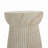 Outdoor Travertine Concrete Side Table