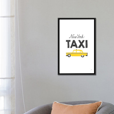 « new york taxi », impression sur toile