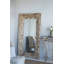 Miroir de plancher rectangulaire pleine longueur 39 po x 3,5 po x 75 po avec cadre en bois vieilli