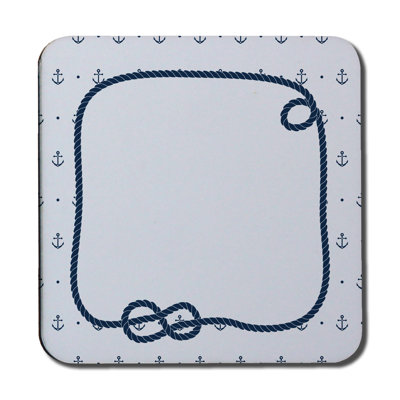 Square 6 Piece Coaster Set