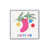 Cadre simple en chrome poli, bois massif