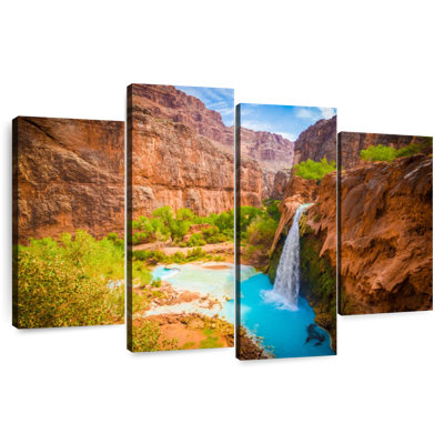 Alvord surplombant la cascade de Havasu