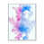Toile avec cadre flottant blanc