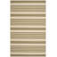 Lake Placid Rectangle Striped Hand Woven Indoor / Outdoor Area Rug-12827270