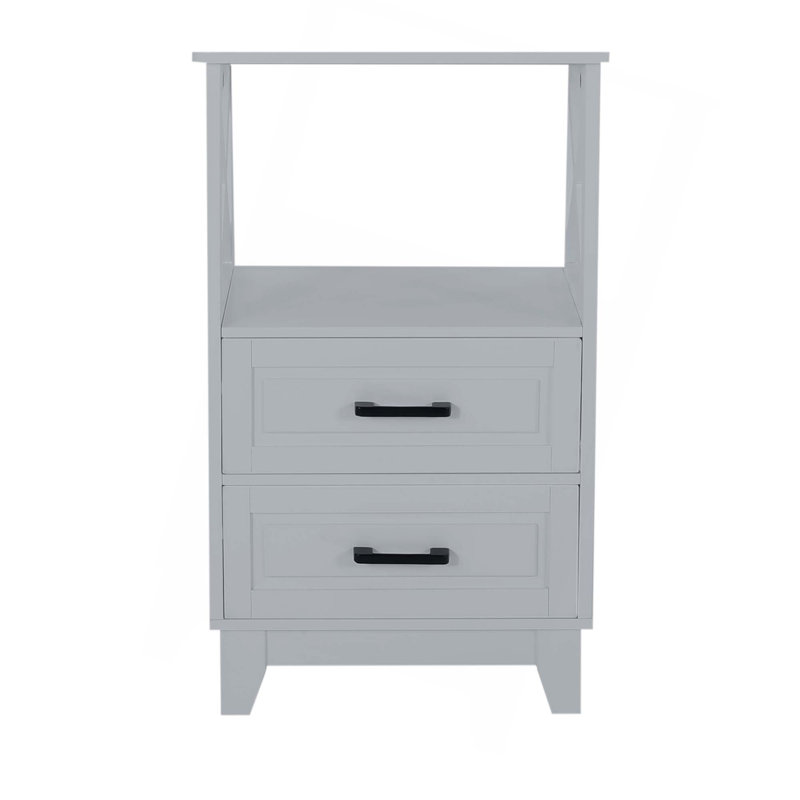 2 Drawer Cabinet Bathroom Storage Chest