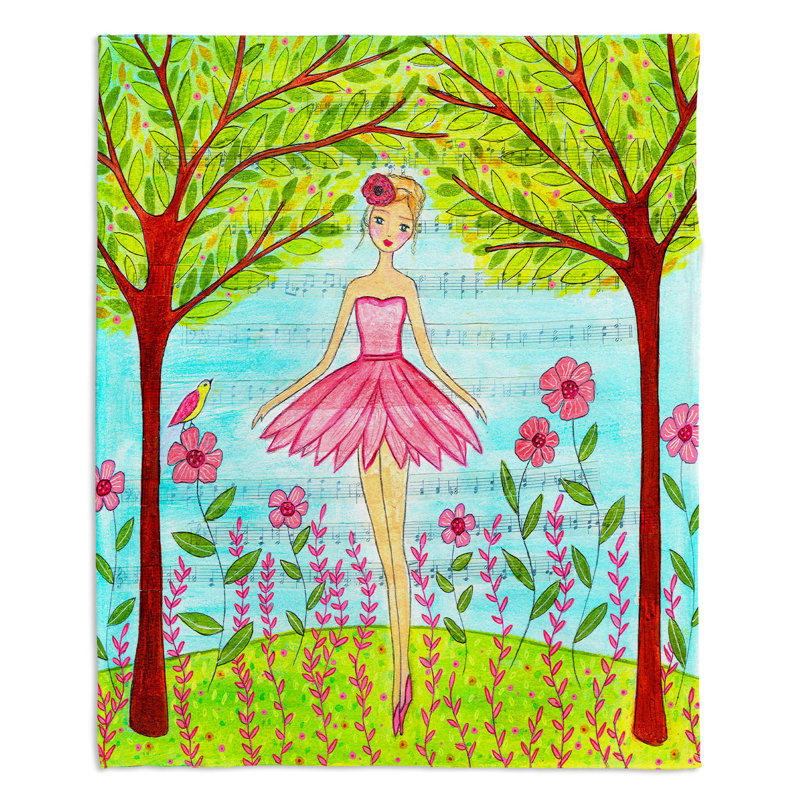  Jeté de ballerine, l 51 po x L 60 po