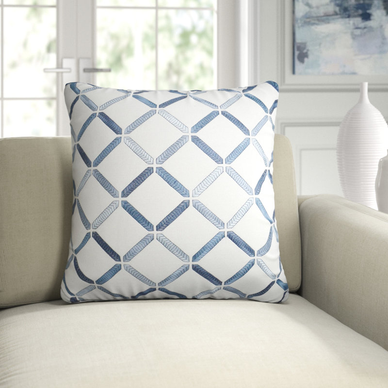 Granville Pillow Cover & Insert, Rectangle 14"H x 24"W, Silver
