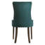 Ensemble de 2 chaises d'appoint élégantes à dossier capitonné, rembourrées de velours moelleux pour le confort et le style de la salle à manger et du salon.-621006384-621006389