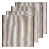 Linen Striped Square Napkin
