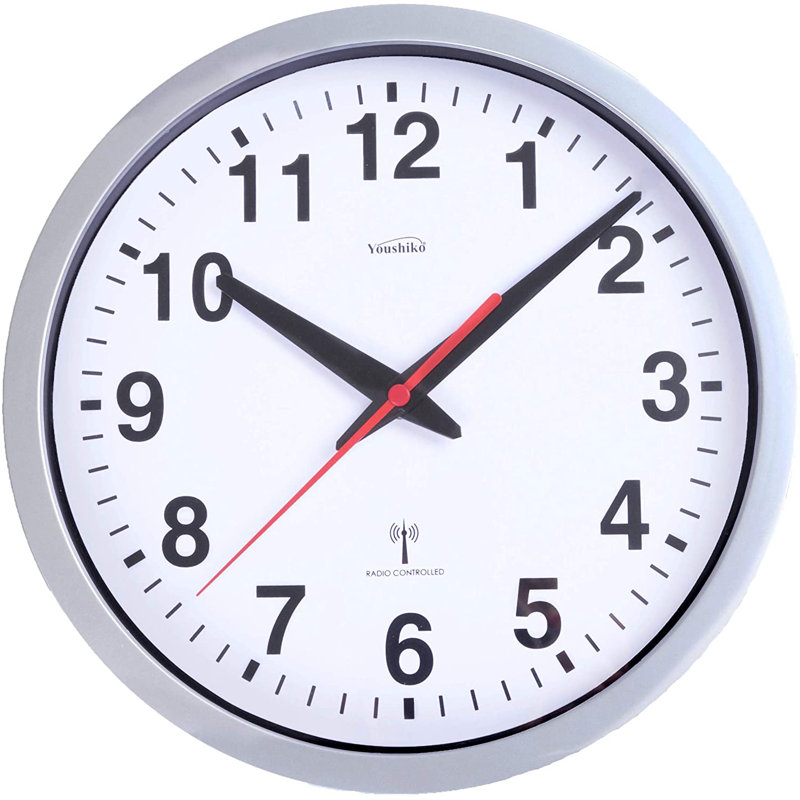 Wall Clock, Silver