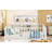 Metal Floor Bed Frame With Fence And Door-1287598595-1287598594