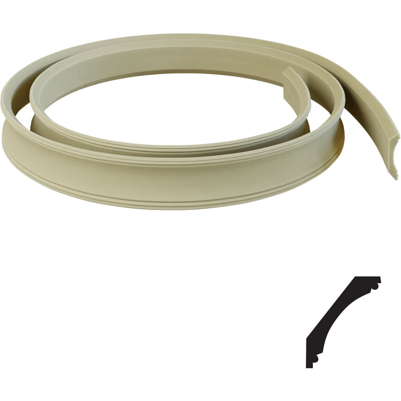 Moulure couronnée flexible