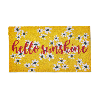 Hello Sunshine Pvc Coir Mat