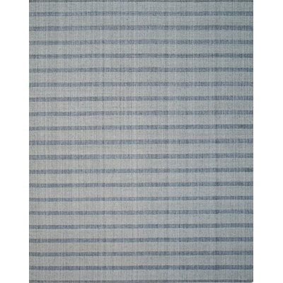 Tapis ivoire en laine noué à la main à texture géométrique moderne