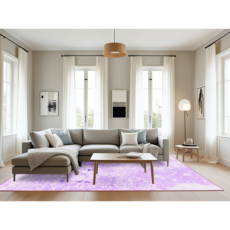 Tapis mauve Kalenna, Rectangle 8 pi x 12 pi