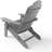 Outdoor Folding Adirondack Chair With Cup Holder Easy to Assemble and Comfortable Adirondack Chairs All Weather Composite Plastic Chair for Outside Fire Pit Patio Lawn Garden Backyard Use-66947165