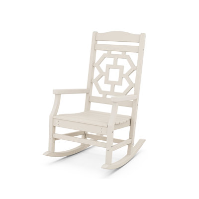 Chaise berçante en plastique POLYWOOD