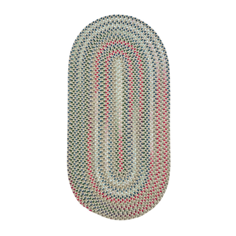 Tapis naturel Ashland Braid, Ovale 2 pi 6 po x 12 pi