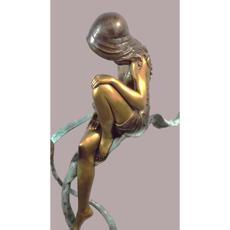 Water Resistant Bronze Garden Statue