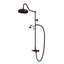 Ensemble de robinet de douche 10 x 34 1/2 avec douche à main Abbey, bronze huilé-118340104