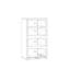 54.8 cm W Chest of 4 Drawers-1739381472