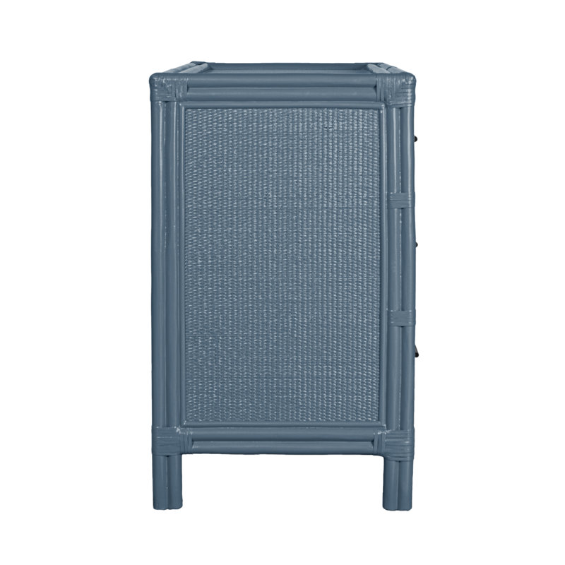 Aruba 4 - Drawer Nightstand, Regatta Blue