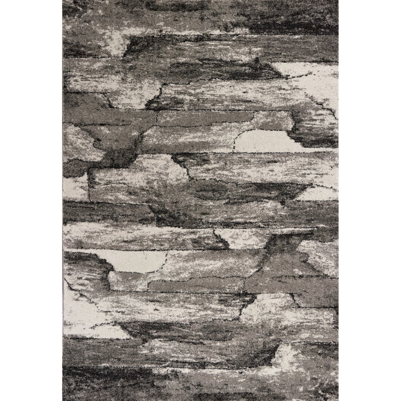 Criswell Abstract Indoor Rug, Rectangle 3'3" x 5'3"