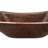 17" Rectangle Hand Forged Old World Copper Vessel Sink