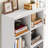 Elzo 45.7"H 8 Cube, Etagere Bookcase With 2 Fabric Bins