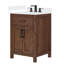 Beckett 24" Freestanding Single Bathroom Vanity with Quartz Top-409446867-409446868-428325919