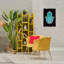 Cadre flottant Spiritual Folk Style Hamsa, design par Hannah Moren-1610570285-1610570284
