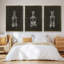 Crystal Barware I - Ensemble de 3 reproductions de cadres photo sur toile-97754189-97754184