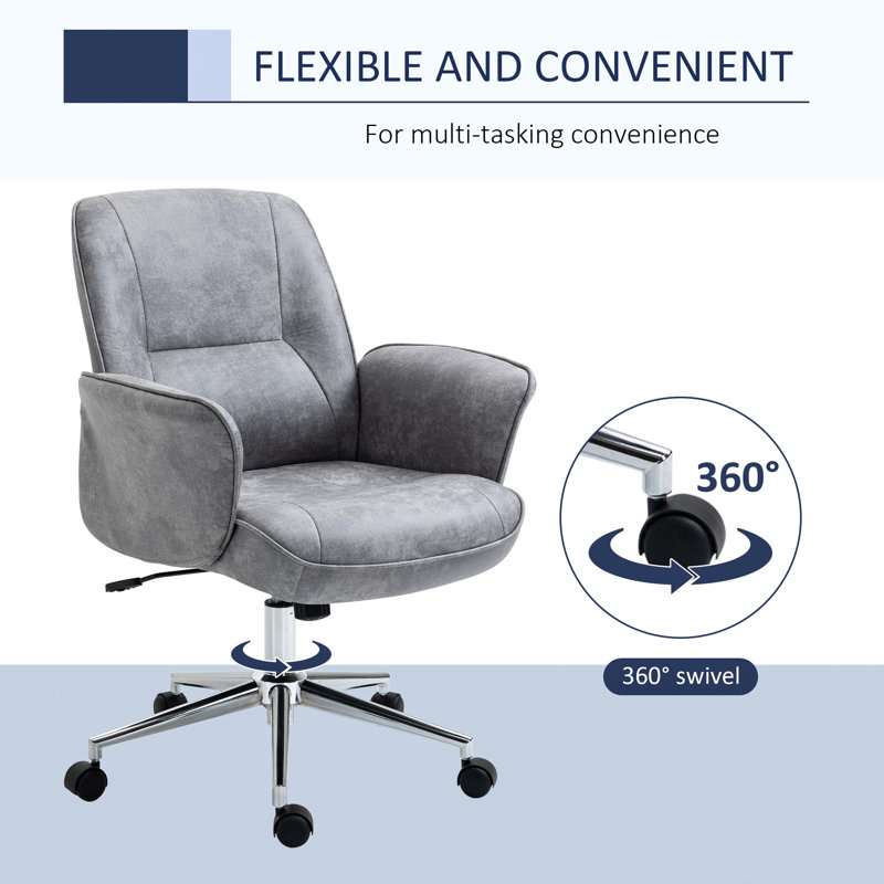 Ametra Office Chair, Gray