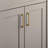 Factor 5-1/16 inch (128mm) Center-to-Center Champagne Bronze Cabinet Pull-50304248-109026939