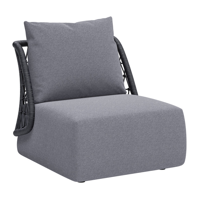 Chaise d'appoint grise