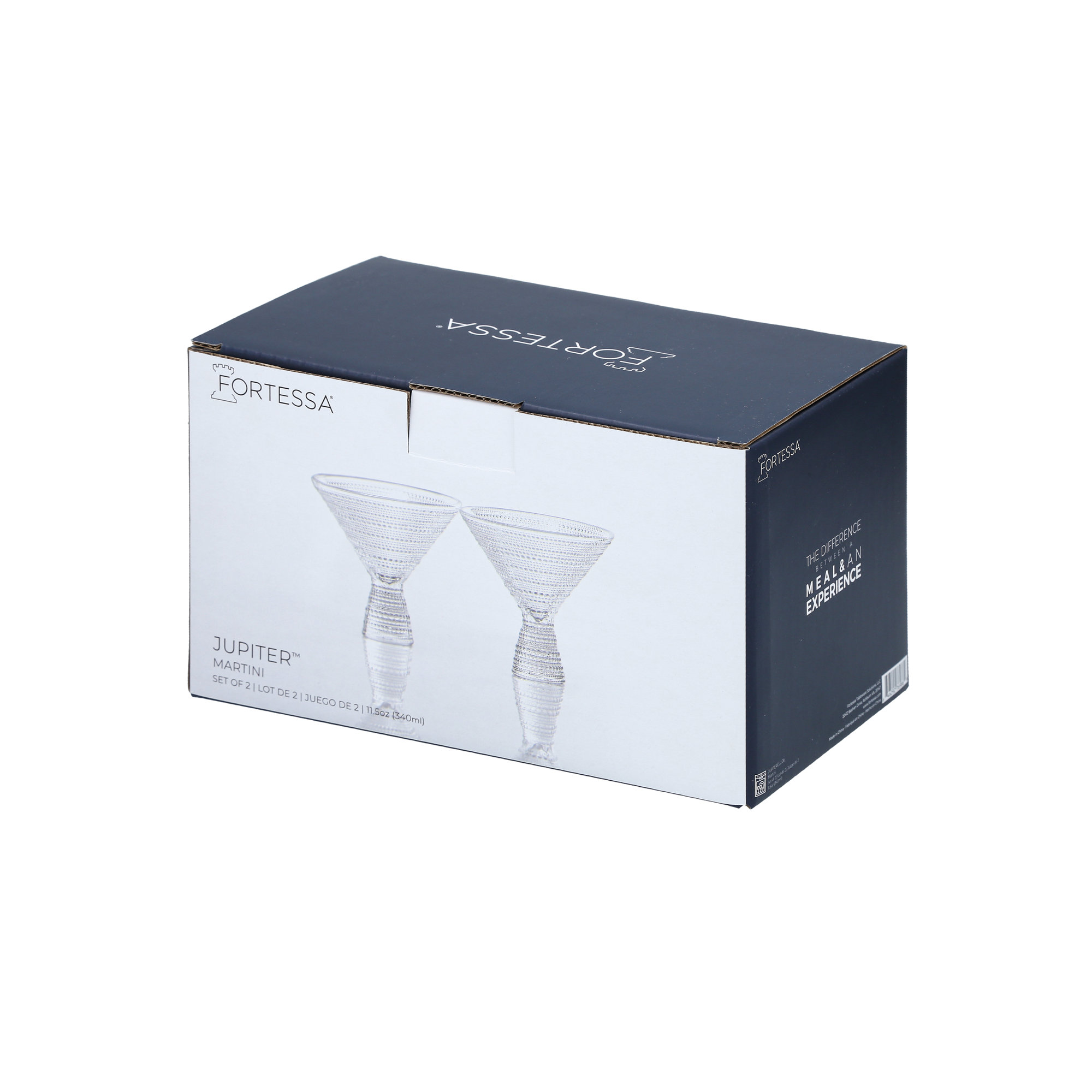 Fortessa Jupiter Martini Glass, Clear