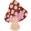 Tapis en cuir de vache Funghi Slice / Wedge-92840113