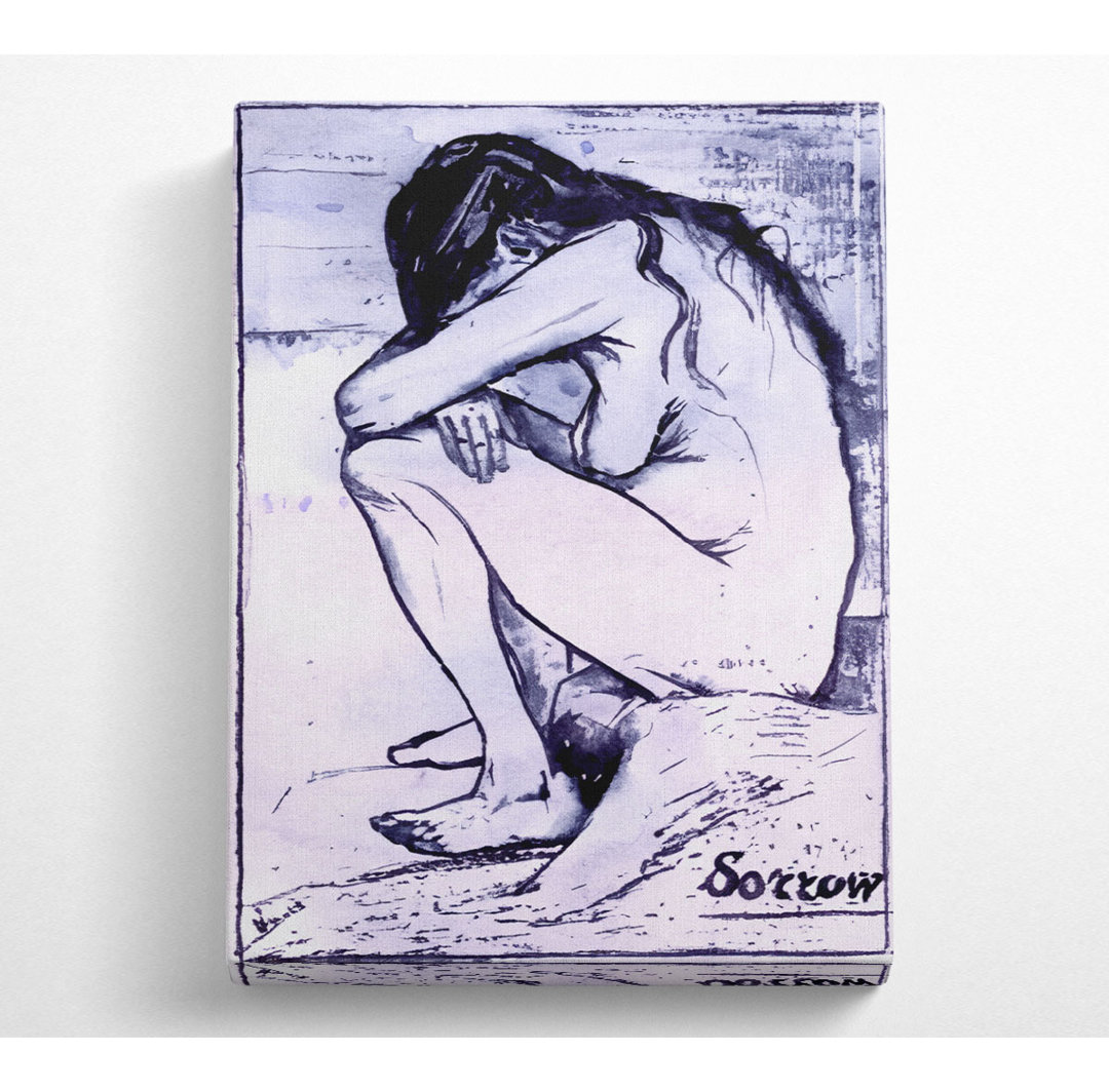 Sorrow von Van Gogh - Druck