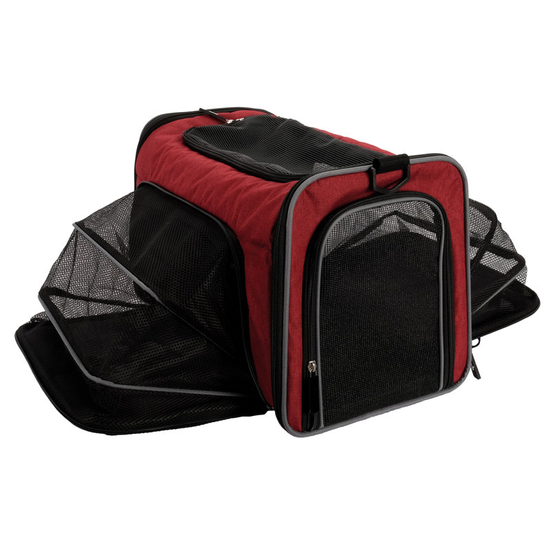 Sac de transport Dogit Explorer, Bordeau/noir