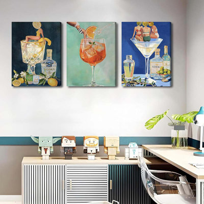 3 Piece Wrapped Canvas Print